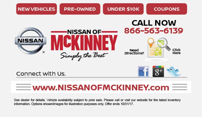 nissanofmckinney com