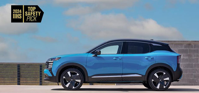 Image: 2024 Nissan Kicks Earns TOP SAFETY PICK award from IIHS